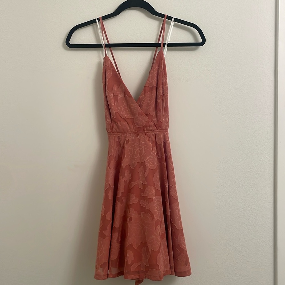 Pink Floral Dress